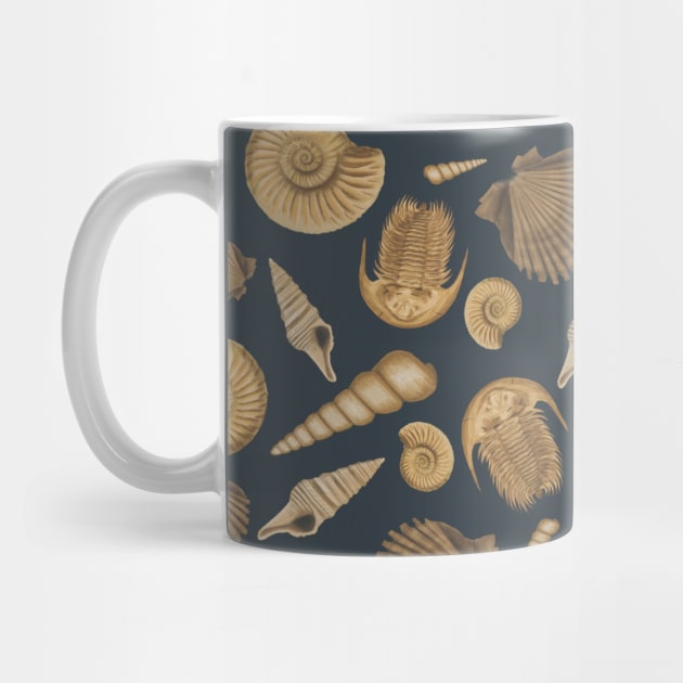 Stylish Fossil Pattern by Xilie